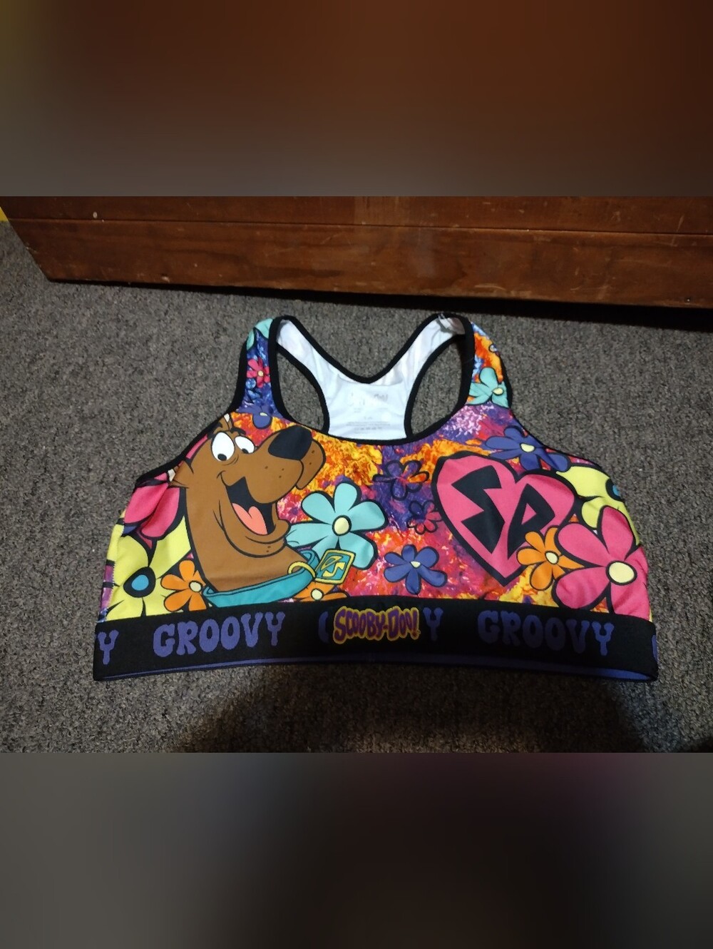 Scooby-Doo Women's Sports Bra Size 1X